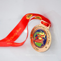 Medal Blank Metal Medals Insert Medallion With Ribbon